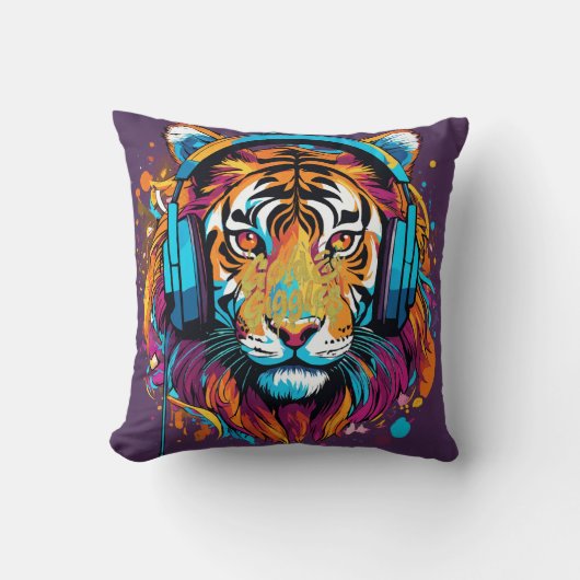 ファッション芸術 クッション (正面)