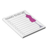 ファッション衣装デザイナー一覧するシームストレス ノートパッド (アングル)