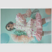 ファッション表示水玉模様ガールデコップページ 薄葉紙 (正面)