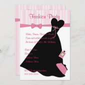 ファッション表示 招待状 (正面/裏面)