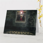 ファッション被害者ジャンボグリーティングカード カード (黄色い花)