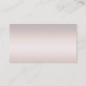 ファッション裁縫又はシーメストレス名刺 名刺 (裏面)