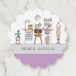 ファッション設計者またはシームレスビジネス フェイバータグ