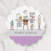 ファッション設計者またはシームレスビジネス フェイバータグ (正面)