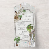 ファッション設計者 オールインワン招待状 (内側)