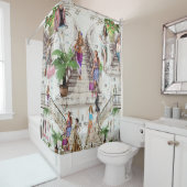 ファッション設計者 シャワーカーテン (インサイチュ)