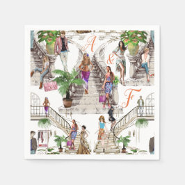 ファッション設計者 スタンダードカクテルナプキン