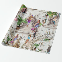 ファッション設計者 ラッピングペーパー