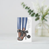 ファッション設計者 名刺 (スタンド正面)