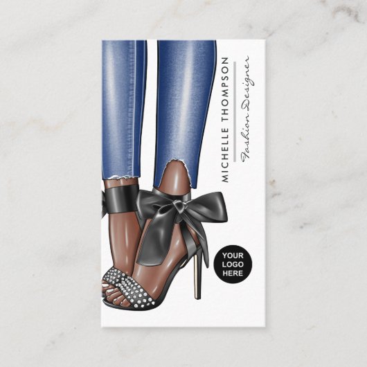 ファッション設計者 名刺 (正面)