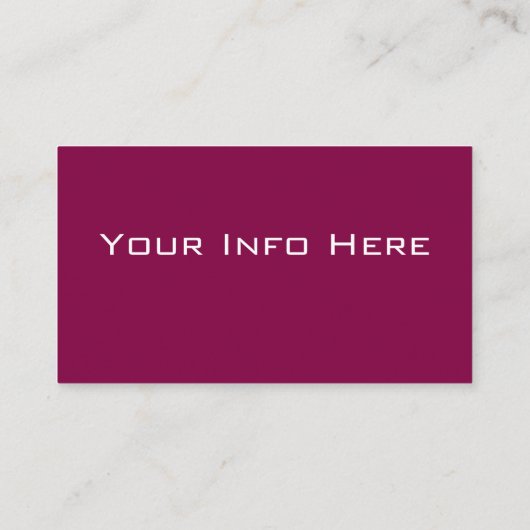 ファッション設計者 名刺 (裏面)