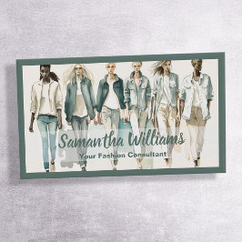 ファッション設計者 名刺