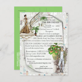 ファッション設計者 案内ポストカード