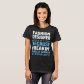 ファッション設計者 Tシャツ (正面フル)
