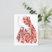 ファッション詳細 ポストカード (スタンド正面)