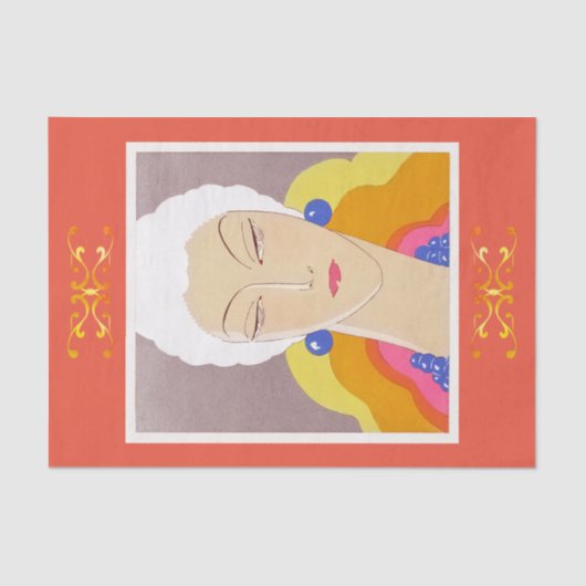 ファッション誌「Art-Goyut-Beaute」の表紙 薄葉紙 (正面)