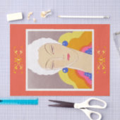 ファッション誌「Art-Goyut-Beaute」の表紙 薄葉紙 (クラフト)