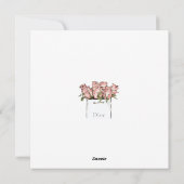 ファッション誕生日カード シーズンカード (裏面)