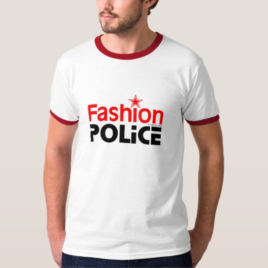ファッション警察 – カスタマイズ Tシャツ (正面)