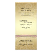 ファッション財布マーケティングカードスクーターピンクジュエリー ラックカード (裏面)