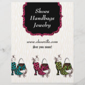 ファッション財布靴ゼブラヒョウ販売 チラシ (裏面)