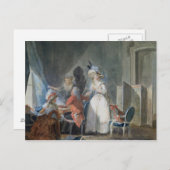 ファッション販売業者 ポストカード (正面/裏面)