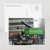 ファッション通りNYC ポストカード (正面/裏面)