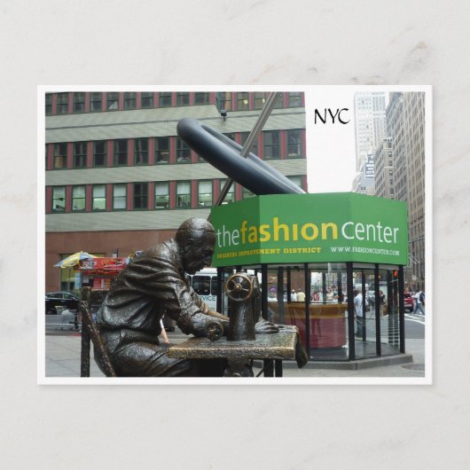 ファッション通りNYC ポストカード (正面)