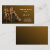 ファッション靴 名刺 (正面/裏面)