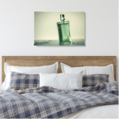 ファッション香料ボトル キャンバスプリント (インサイチュ (寝室))
