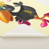 ファッション鳥 シェルパブランケット (3/4)