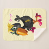 ファッション鳥 シェルパブランケット (正面(横))