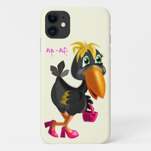 ファッション鳥 – Case-Mate iPhoneケース (裏面)