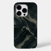 ファッション黒大理石クール Case-Mate iPhoneケース (裏面)