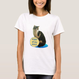 ファッション かわいい猫 Tシャツ