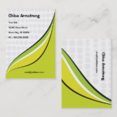 ファッション(ぽっちゃりした) 名刺 (正面/裏面)