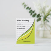 ファッション(ぽっちゃりした) 名刺 (スタンド正面)