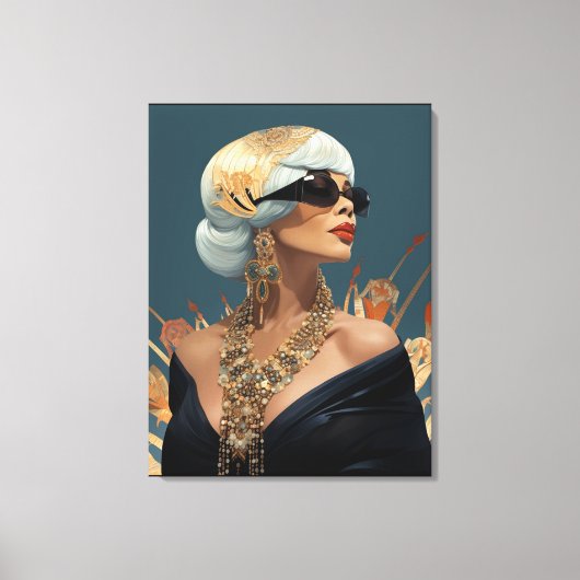 ファッション – エスク#1 キャンバスプリント (正面)