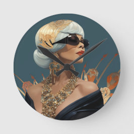 ファッション – エスク#1 ラウンド壁時計