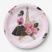 ファッション ガーリー ペーパープレート (正面)