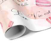 ファッション ガーリー ラッピングペーパー (ロールコーナー)