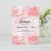 ファッション ガーリー 招待状 (スタンド正面)