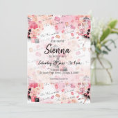 ファッション ガーリー 招待状 (スタンド正面)