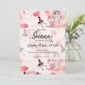 ファッション ガーリー 招待状 (スタンド正面)