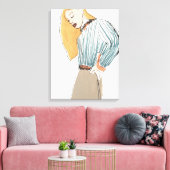 ファッション キャンバスプリント (インサイチュ (リビング))
