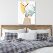 ファッション キャンバスプリント (インサイチュ (寝室))