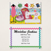 ファッション – シーパスカード/ラベル- SRF (正面&裏面)