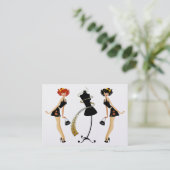 ファッション/シームレス/重量管理 名刺 (スタンド正面)