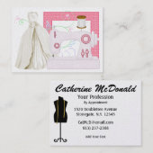 ファッション/シーメストレスカード – SRF 名刺 (正面/裏面)