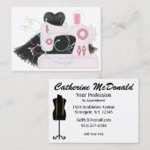 ファッション/シーメストレスカード – SRF 名刺 (正面/裏面)